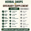 Lymphatic Drainage Herbal Drops for Immune Health and Bloating Relief